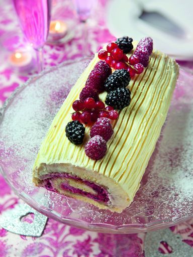 Buche De Noel Aux Fruits Au Thermomix Facile A Realiser