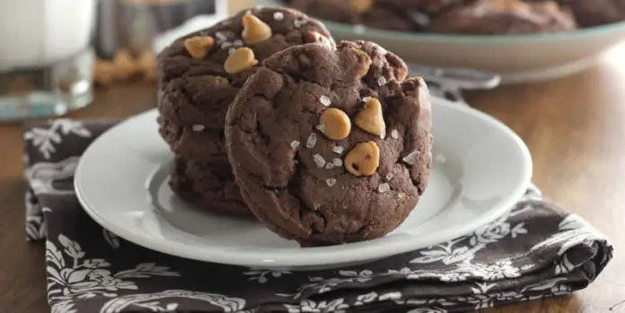 Cookies au chocolat et cacahuètes