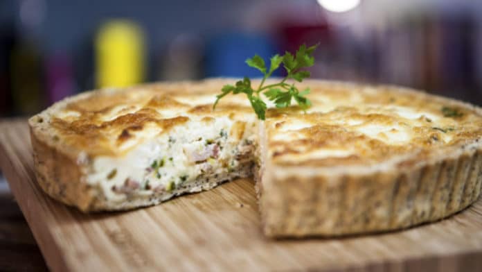 quiche aux champignon fromage thermomix