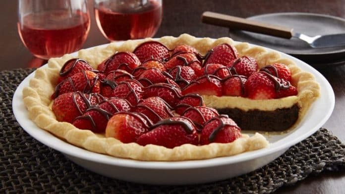 Tarte au chocolat blanc et fruits rouges au thermomix