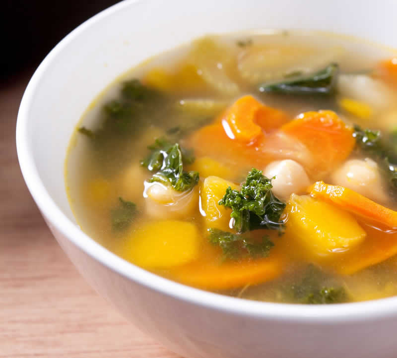 Soupe aux 7 légumes - Recettes soupes au Thermomix