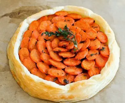 tarte à la carotte