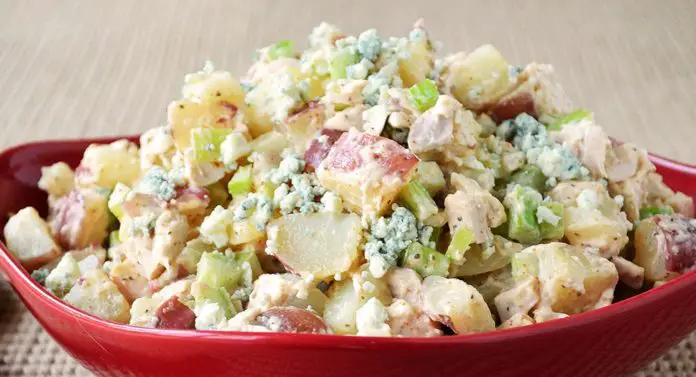 Salade de pomme de terre et poulet