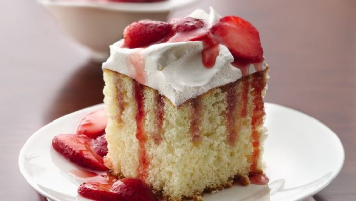 Angel cake aux fraises au thermomix