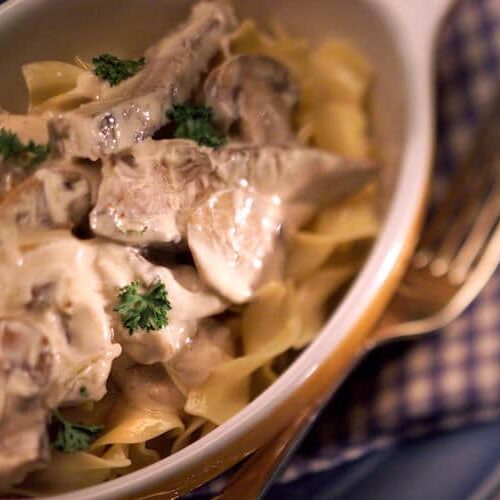 Bœuf Strogonoff au thermomix