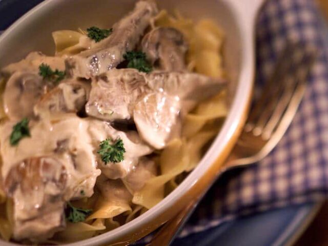 Bœuf Strogonoff au Thermomix