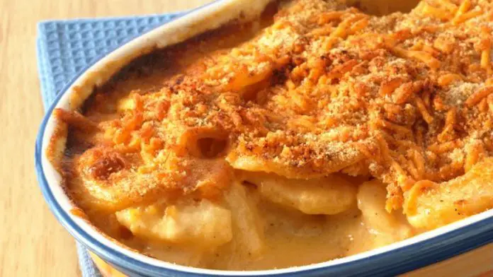 Gratin de poisson à la citrouille