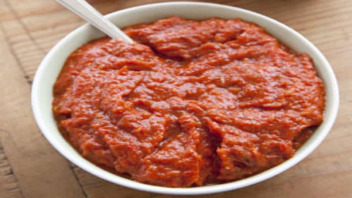 Sauce tomate maison au thermomix.