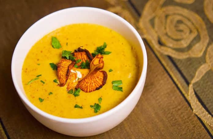 Soupe de carottes à la normande au thermomix