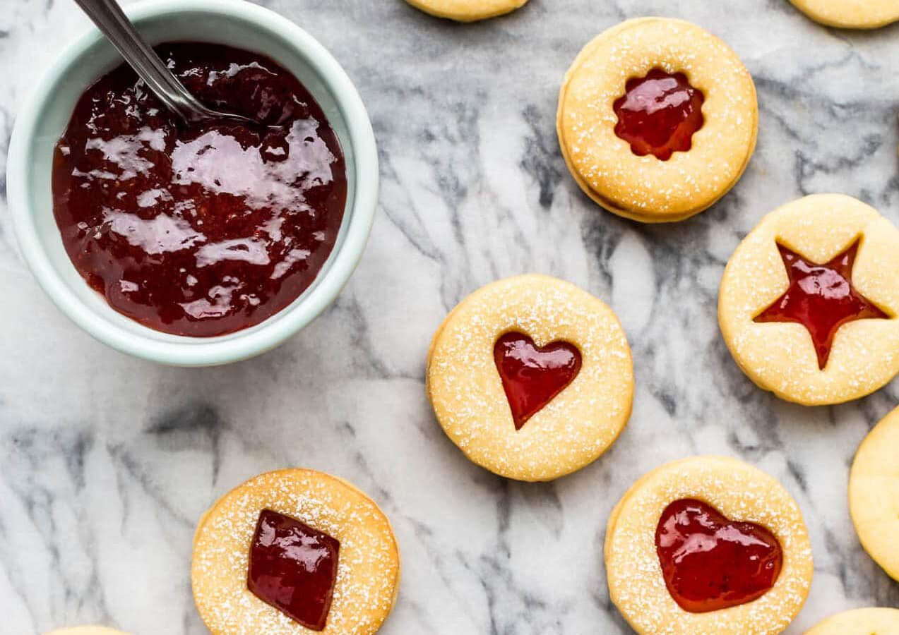 Biscuits sablés à la confiture au thermomix
