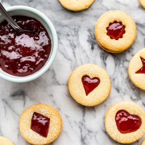 Biscuits sablés à la confiture au thermomix