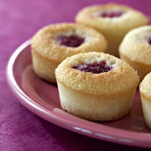 Financiers aux framboises au Thermomix