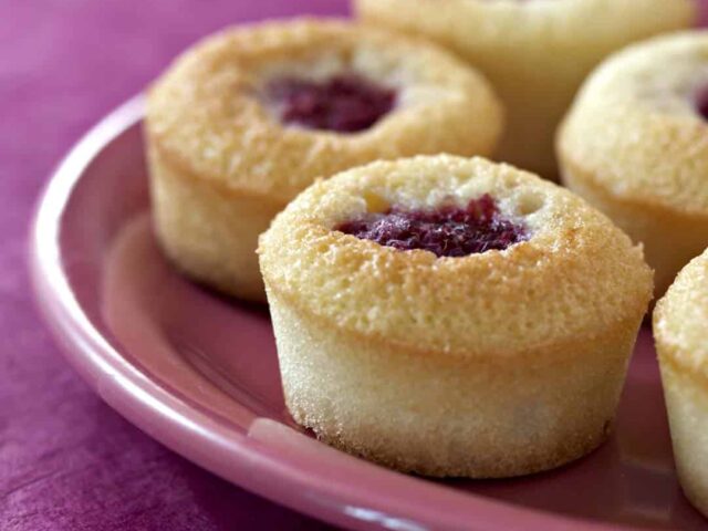 Financiers aux framboises au Thermomix