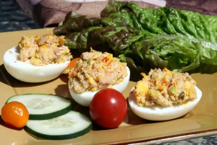 oeufs mimosa au thon au thermomix