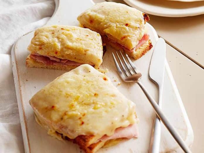 Croque-monsieur béchamel au Thermomix