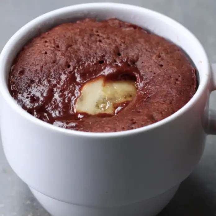 Mug cake chocolat et banane au thermomix