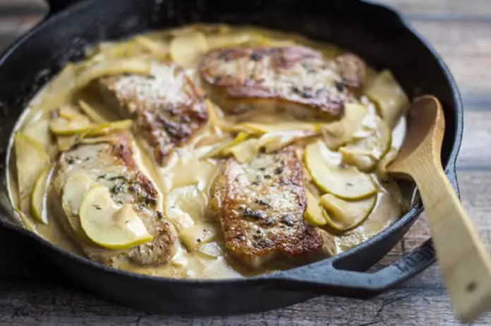 Sauté de porc au cidre au Thermomix