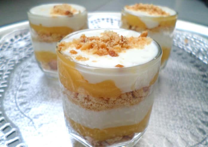 Verrine au citron au thermomix