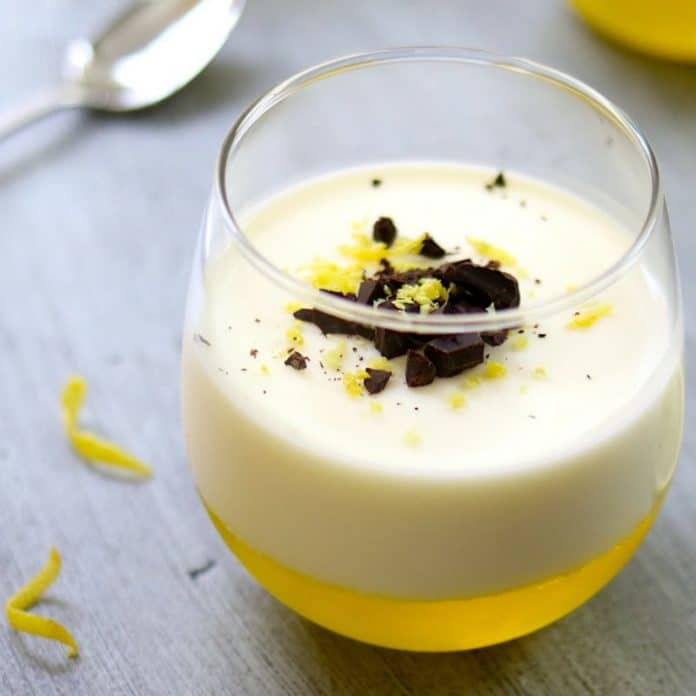 Panna Cotta au Citron au thermomix