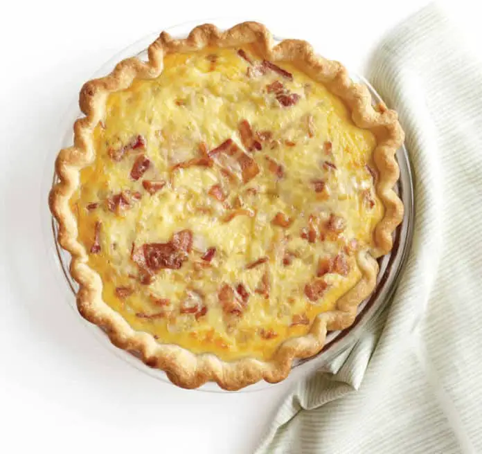 Quiche échalote et jambon au thermomix