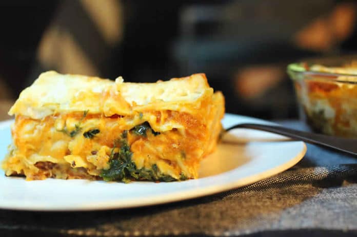 Lasagnes au potiron au thermomix