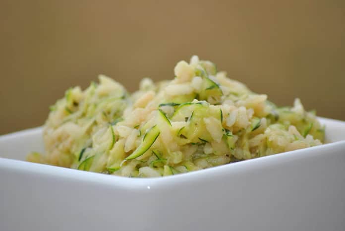 Risotto de courgettes au thermomix