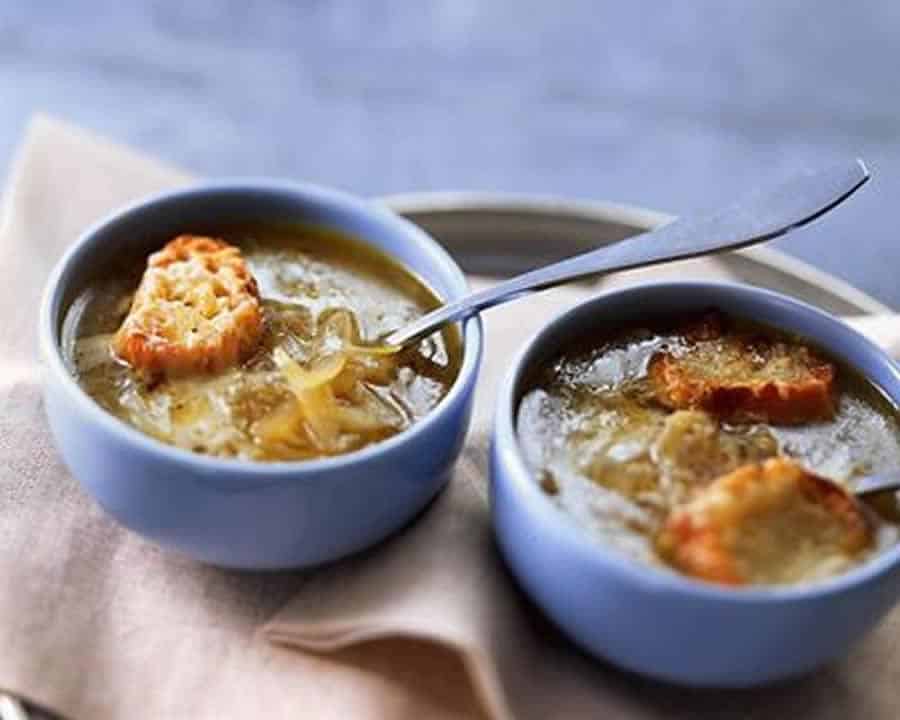 Soupe à l'oignon - Recettes Thermomix