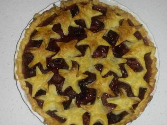 Tarte de Nöel aux cerises au thermomix