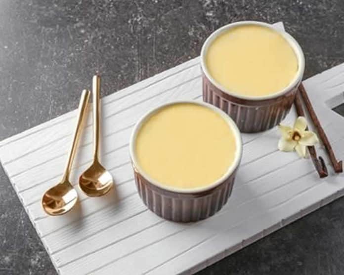 Crème façon danette vanille au Thermomix