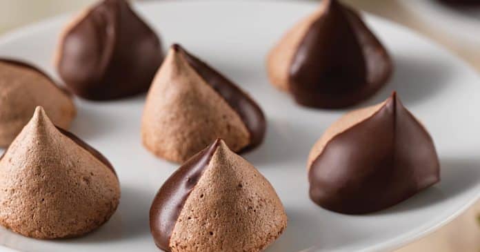 Meringues italienne au chocolat au thermomix