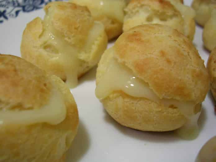 Petits Choux à la crème pâtissière au thermomix