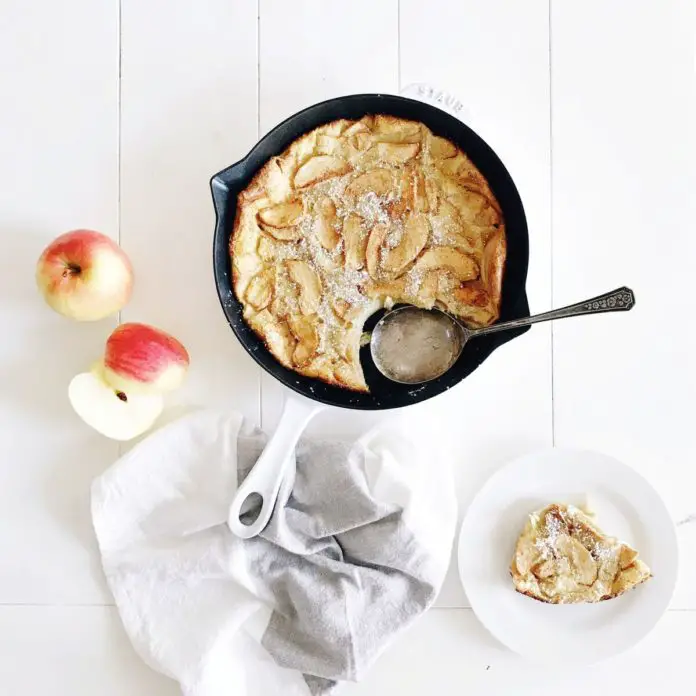 Clafoutis de boudin aux pommes au thermomix