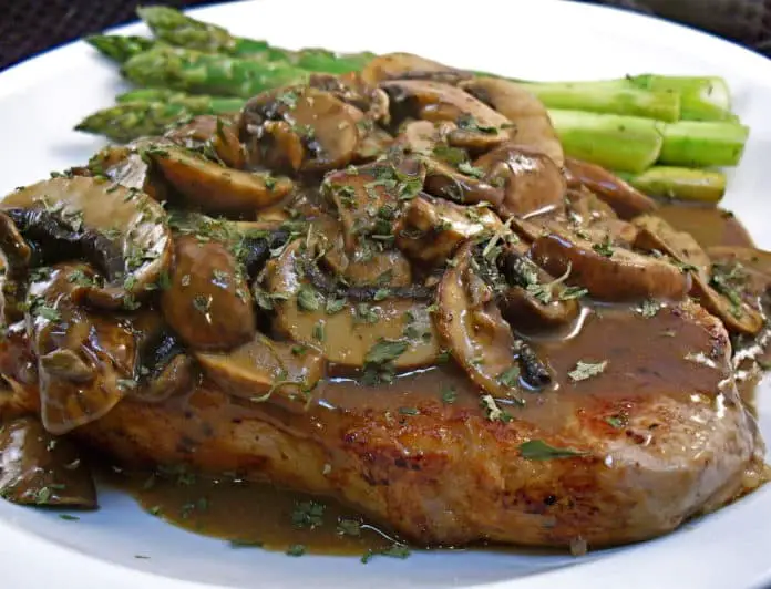 Escalope de Veau aux Champignons au thermomix