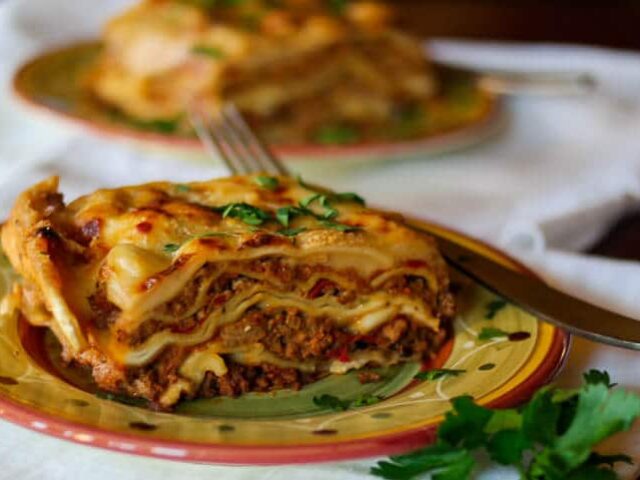 Lasagnes à la bolognaise au Thermomix