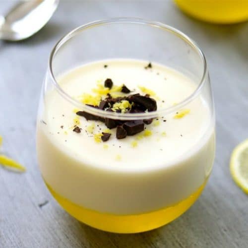 Panna Cotta au Citron au Thermomix