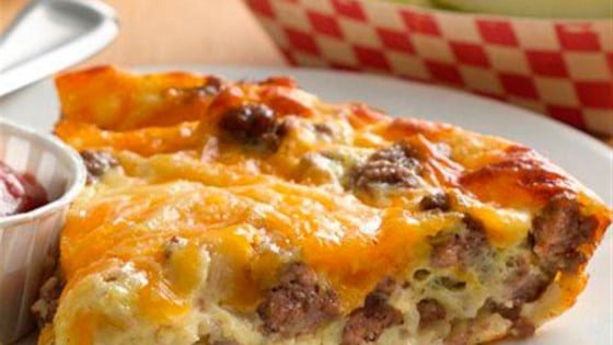 Quiche façon cheeseburger au thermomix