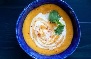 Soupe de lentilles corail au thermomix