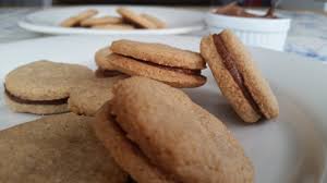 Biscuits fourrés à la crème de marron au thermomix