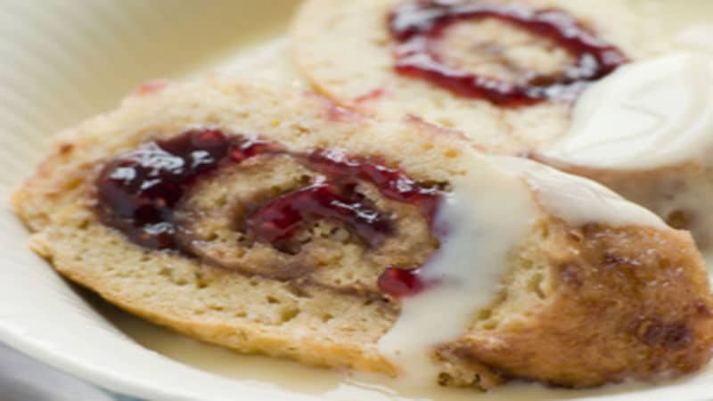 Gâteau roulé à la confiture au thermomix