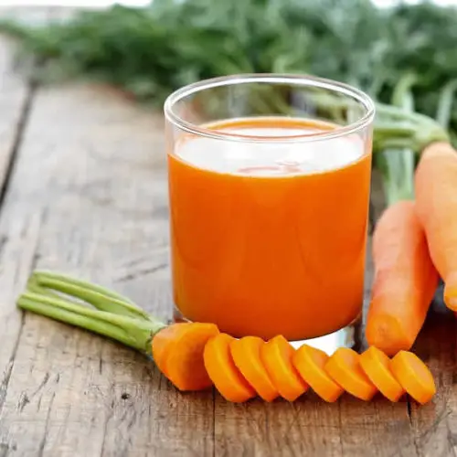 Soupe froide carotte coco et citron vert au thermomix