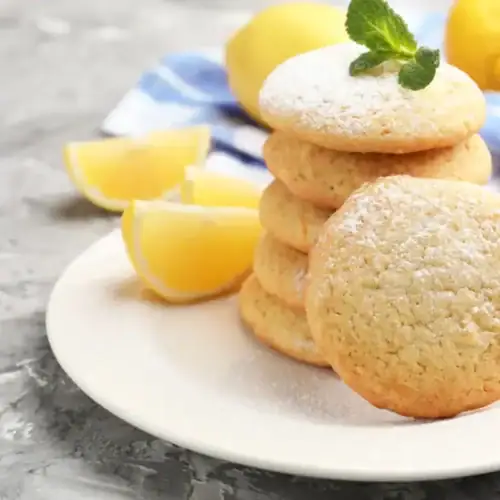 Biscuits craquelés au citron et noix de coco au Thermomix