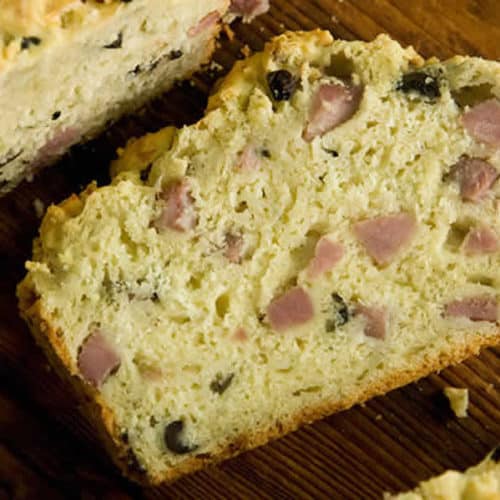 Cake au jambon cru et au comté au thermomix