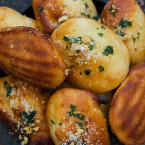 Madeleines aux courgettes et parmesan au thermomix