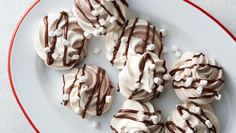 Meringues italienne au chocolat au thermomix