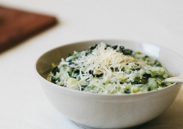 Risotto aux courgettes WW