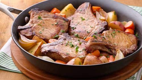 Sauté de porc marengo au thermomix