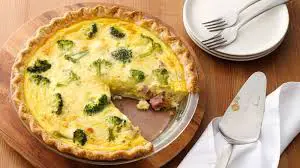 Tarte de brocolis et chèvre au thermomix