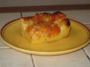 Clafoutis aux carottes WW