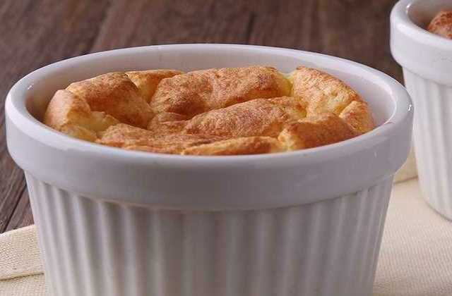 Soufflé de Noël au foie gras au Thermomix