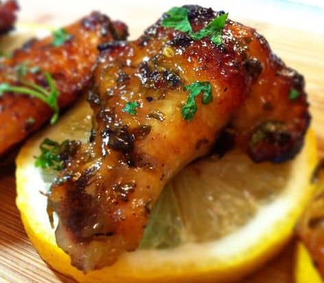 Ailes de poulet au miel et citron au thermomix